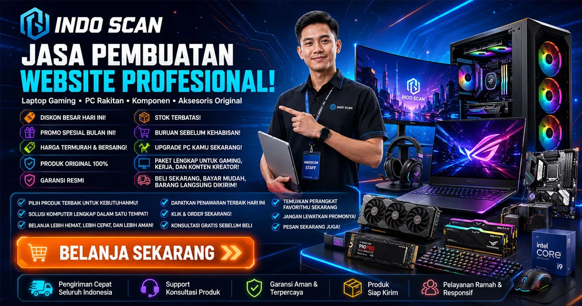 Promo utama INDO SCAN 1
