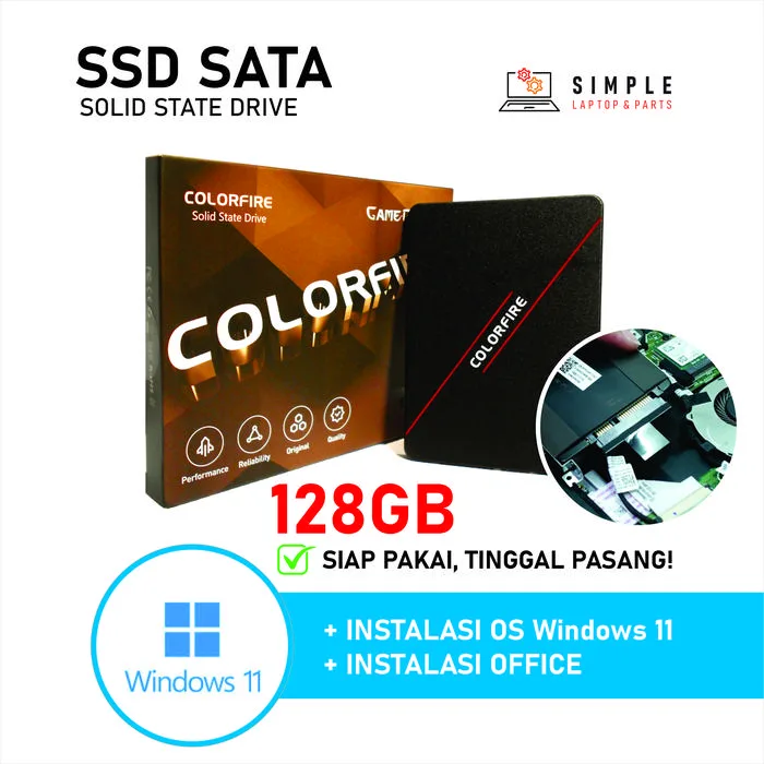 SSD 128 GB - Colorfire | Garansi 1 Tahun - SSD128GB