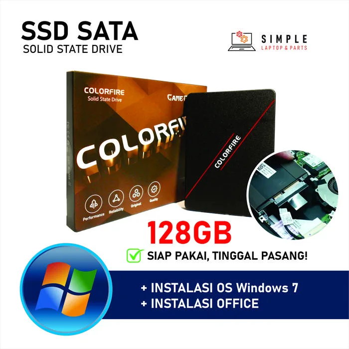 SSD 128 GB - Colorfire | Garansi 1 Tahun - SSD128GB gambar 3